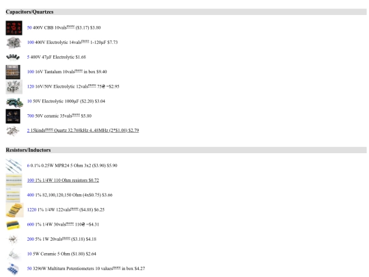 AliExpress/catlist screenshot