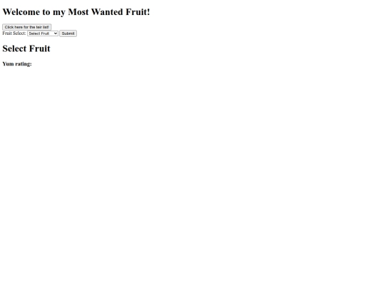 fruitMostWanted screenshot