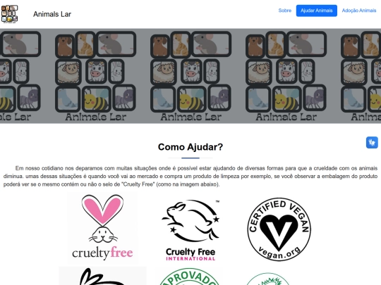 ajudar_animais screenshot
