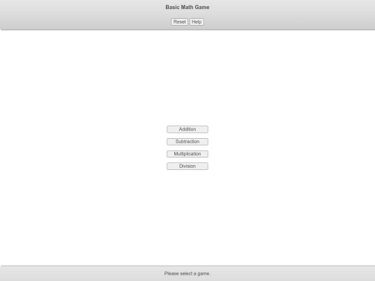 basicmath screenshot