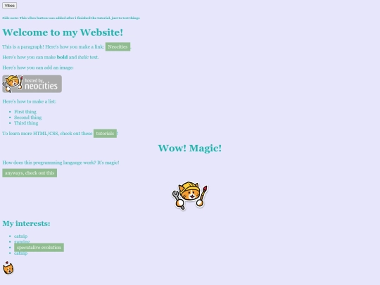 tutorialrepo screenshot