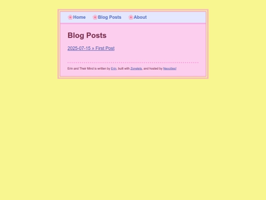 blogposts screenshot
