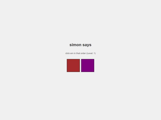 simontest screenshot