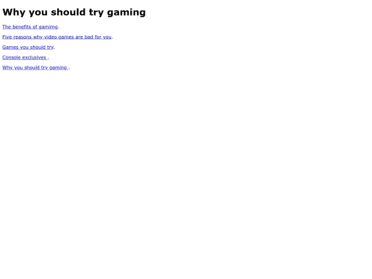 finallinks screenshot