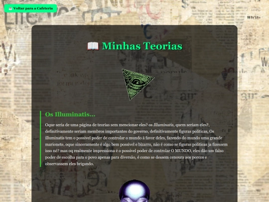 teorias screenshot