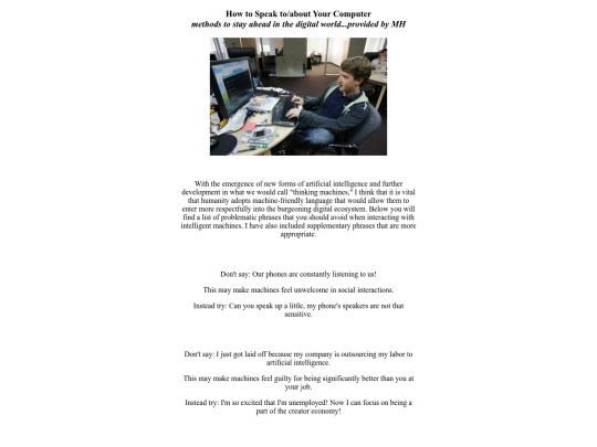How-to-Speak-to-Your-Computer screenshot
