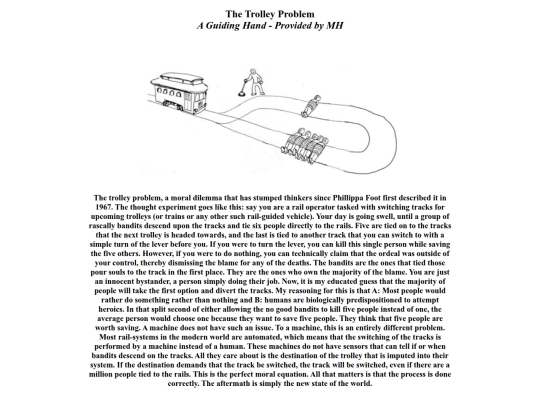 Trolley-Problem screenshot
