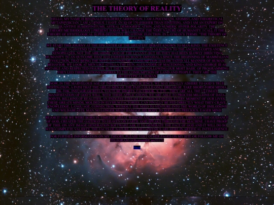 the-theory-of-reality screenshot
