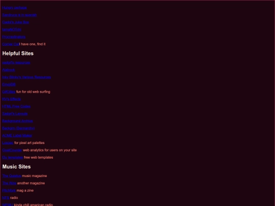 New web music/bookmarksBooks screenshot