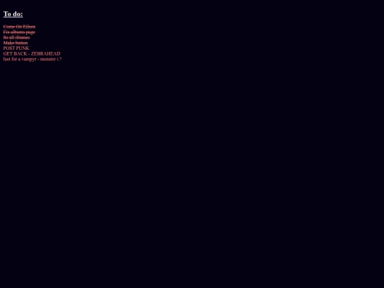 New web music/rightsidebar screenshot