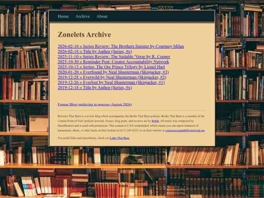 archive screenshot