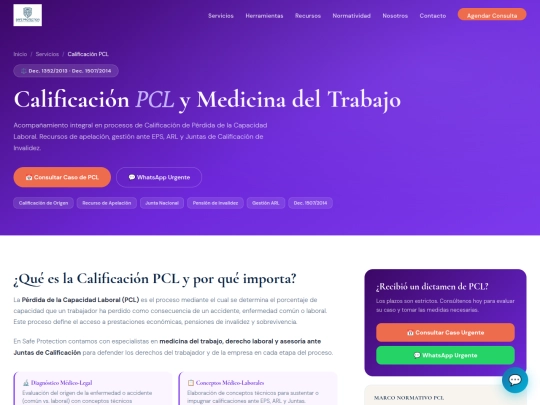 pages/pcl screenshot