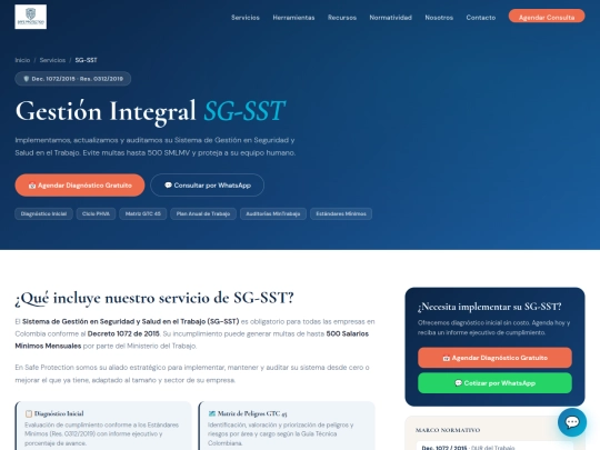pages/sgsst screenshot