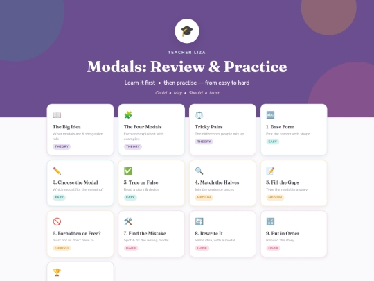 modals screenshot