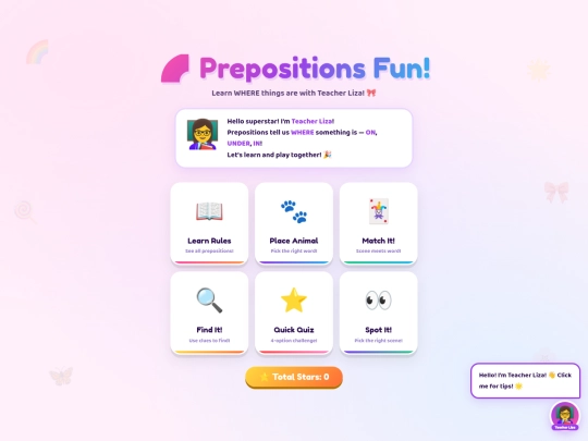 prepositions screenshot