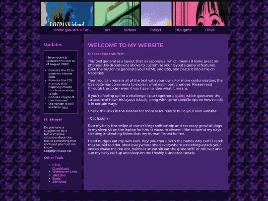 test screenshot