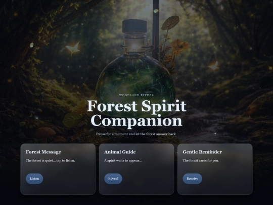 bos/forestspiritcompanion screenshot