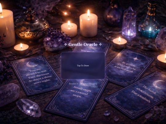 gentle-oracle screenshot