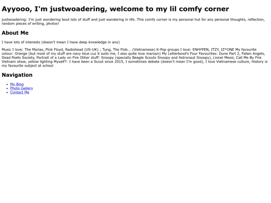 index screenshot