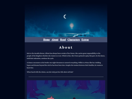 pages/about screenshot