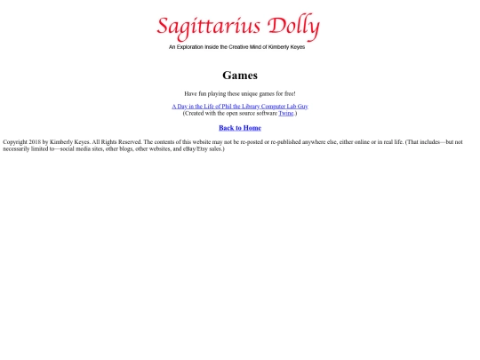 games screenshot