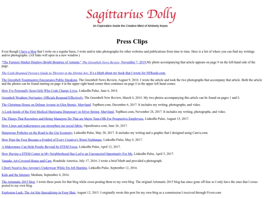 pressclips screenshot