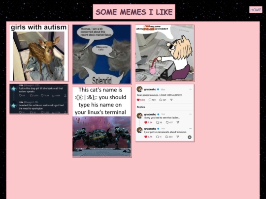 links/memes screenshot