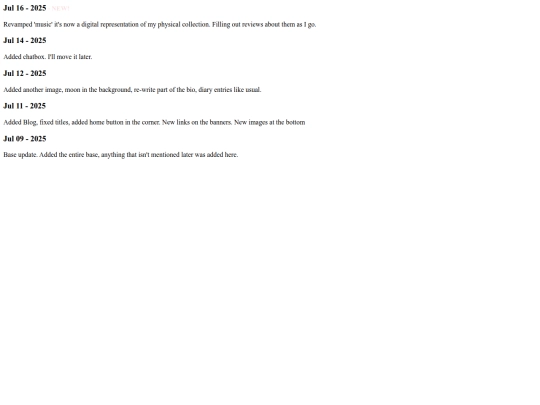 log screenshot
