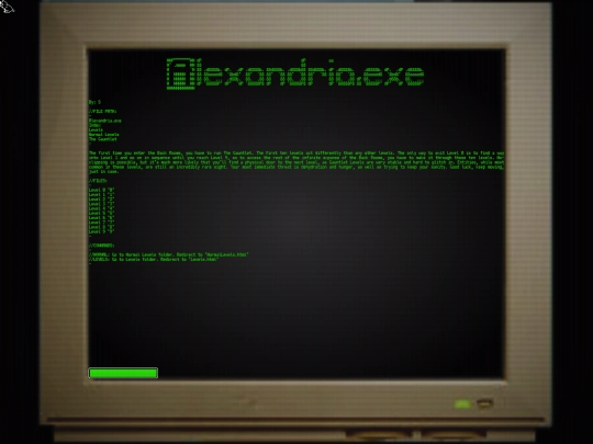 Alexandria.exe/TheGauntlet screenshot
