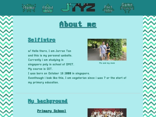 aboutme screenshot