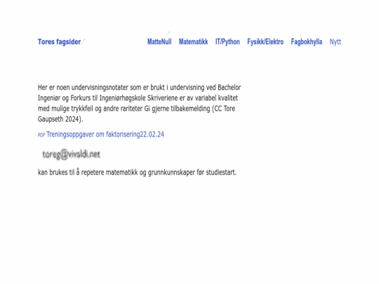 index screenshot