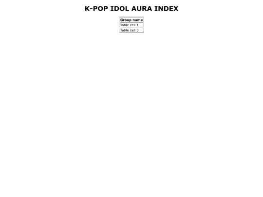 index screenshot