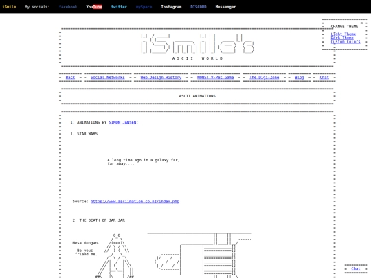 asciiworld/animations screenshot