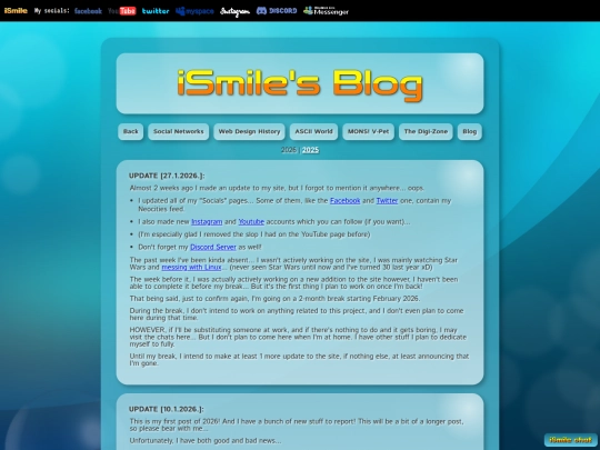 blog screenshot