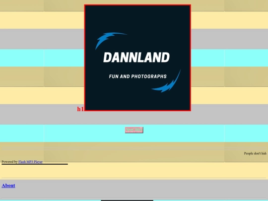 site map screenshot