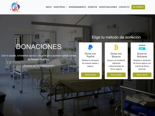 Donaciones screenshot