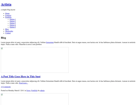 blog screenshot