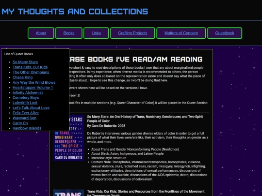 books screenshot