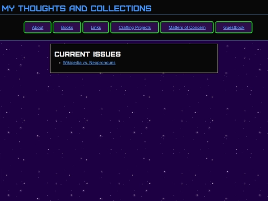 issues screenshot