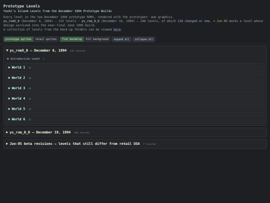 proto-levels screenshot