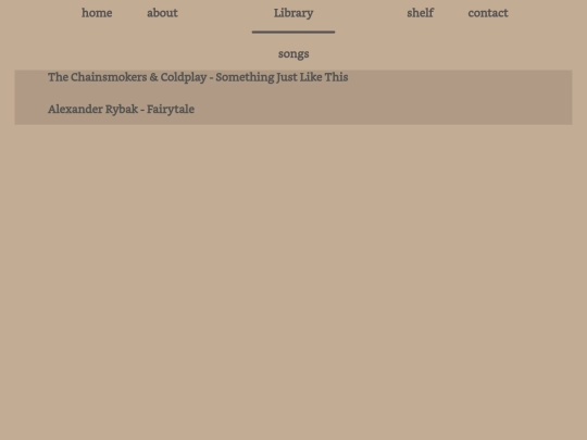 songs screenshot