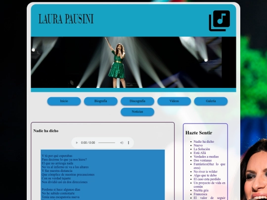 artista/cancion1 screenshot
