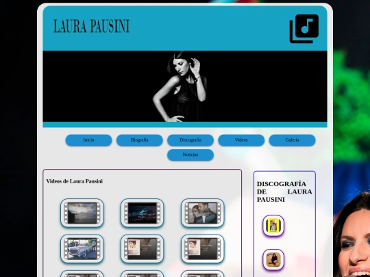 artista/videos screenshot