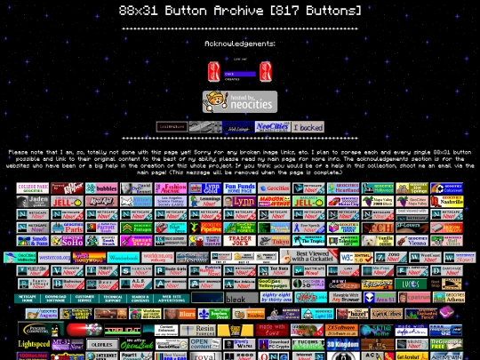 88x31s/archive screenshot