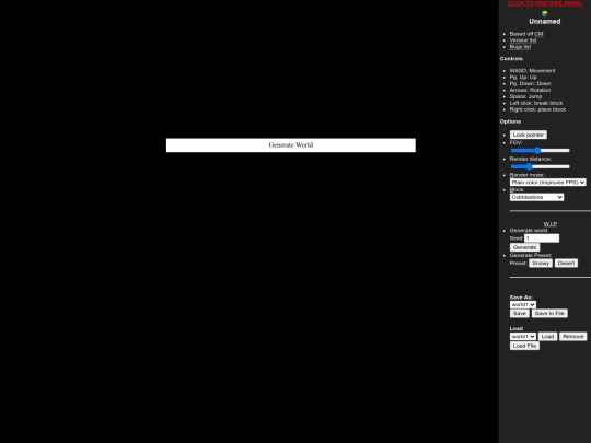 unnamed-project screenshot