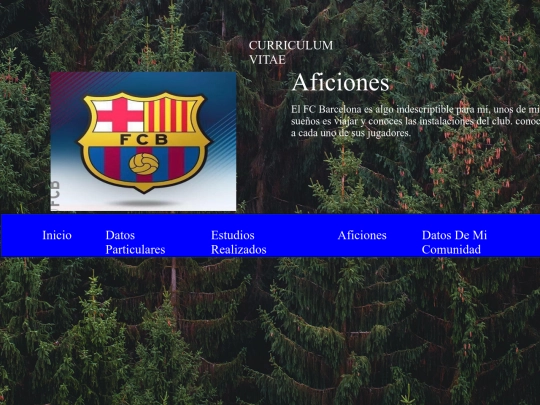 nuevoWeb/aficiones screenshot