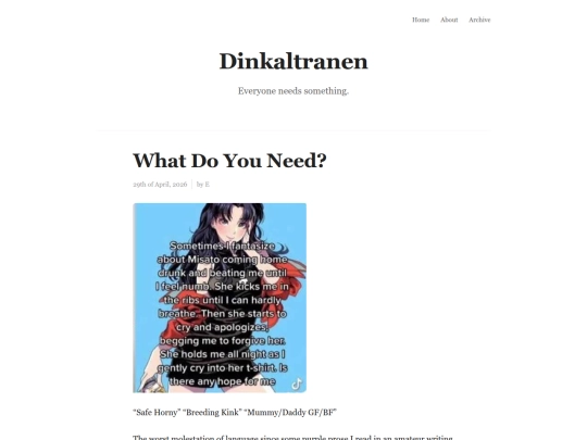 posts/whatdoyouneed screenshot