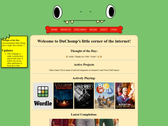 home screenshot