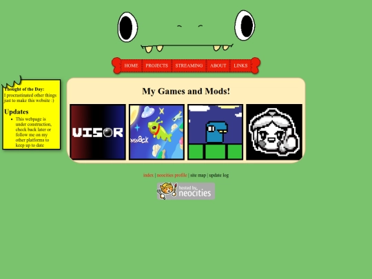 projects screenshot