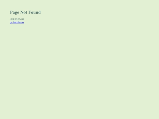 not_found screenshot